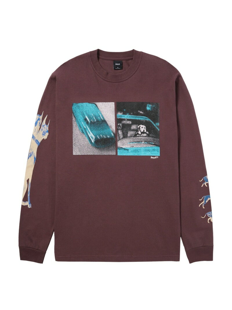 HUF RED MEANS GO L/S TEE HUF nt T nt gbvX Jbg\[ETVc uE zCgyz