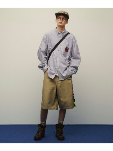 Bshop SEDAN ALL-PURPOSE | Dickies / Carpenter Wide Shorts MEN ビショップ パンツ その他のパンツ ブラック カーキグリーン【送料無料】 Bshop SEDAN ALL-PURPOSE | Dickies / Carpenter Wide Shorts MEN ビショップ パンツ その他のパンツ ブラック カーキグリーン【送料無料】