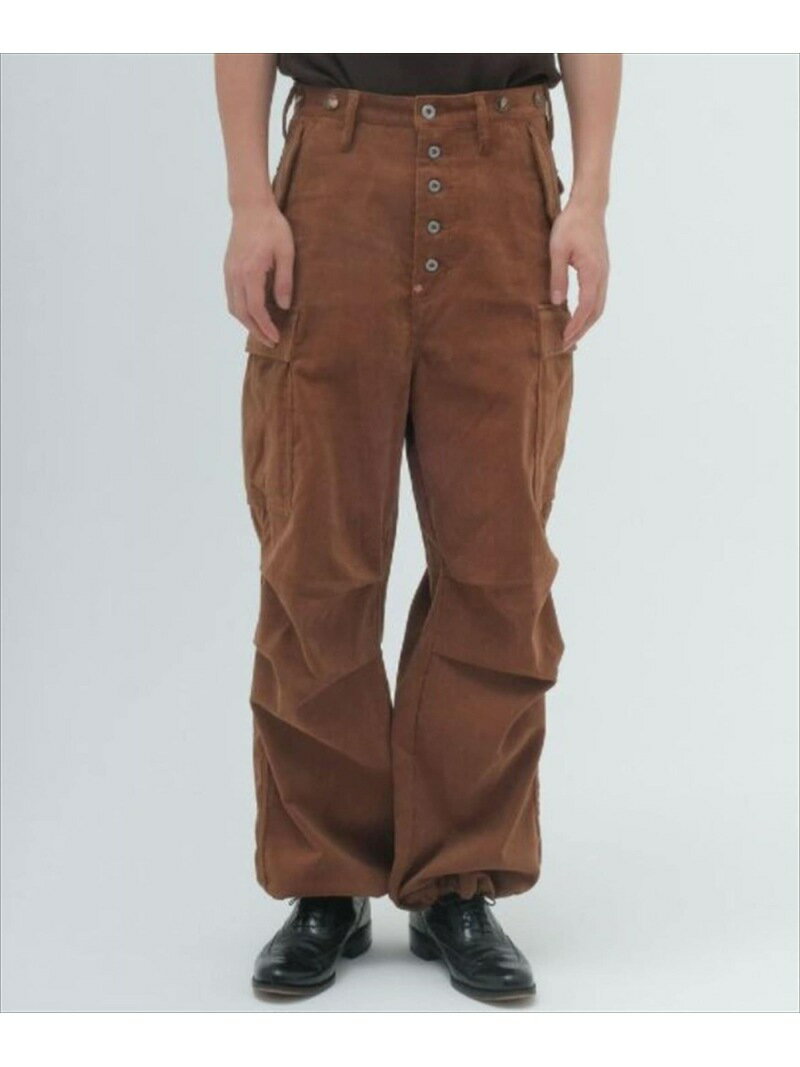 【SALE／50%OFF】LHP SUGARHILL/シュガーヒル/CORDUROY ARMY CARGO PANTS/22SSPT14 エルエイチピー パンツ/ジーンズ パンツその他 ブラウン【RBA_E】【送料無料】