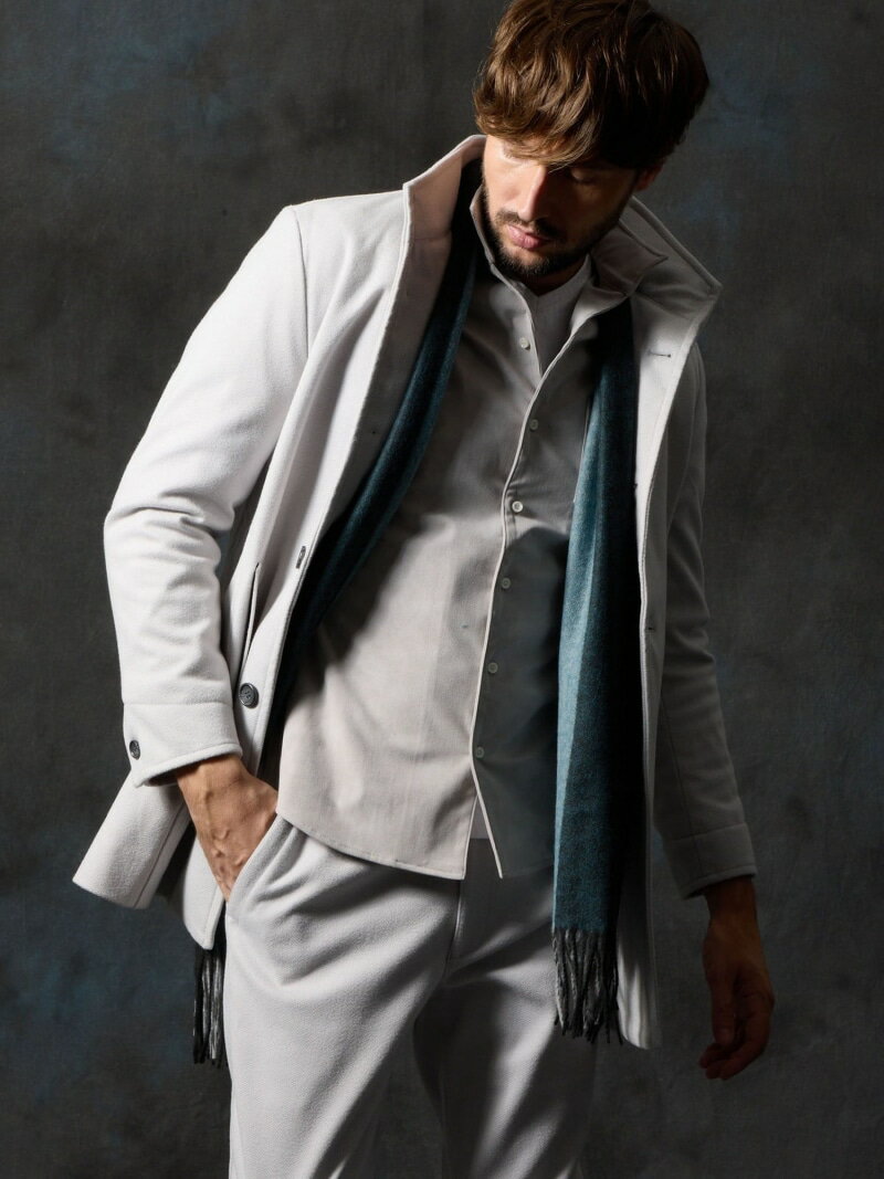 HIDEAWAYS NICOLE バイカラーマフラー ニコル ファッション雑貨 マフラー・ストール・ネックウォーマー..