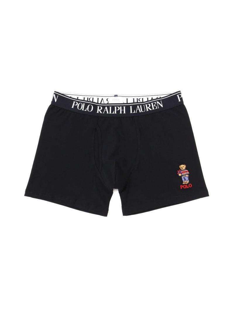 LHP POLO RALPH LAUREN/ポロラルフローレン/Holiday Bear Boxer Breif/ボクサーブリーフ エルエイチピー インナー・ルームウェア その他のインナー・ルームウェア ブラック【送料無料】