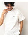 NOLLEY 039 S goodman 【Cape HEIGHTS/ケープハイツ】別注リフレクターTシャツ ノーリーズ トップス カットソー Tシャツ ホワイト ブラック【先行予約】 【送料無料】