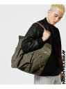 【SALE/30%OFF】AVIREX 《AVIREX × EXPANSION》 FIELD JACKET REMAKE TOTE BAG / フィールドジャケット リメイク トー アヴィレックス バッグ その他のバッグ グリーン【RBA_E】【送料無料】
