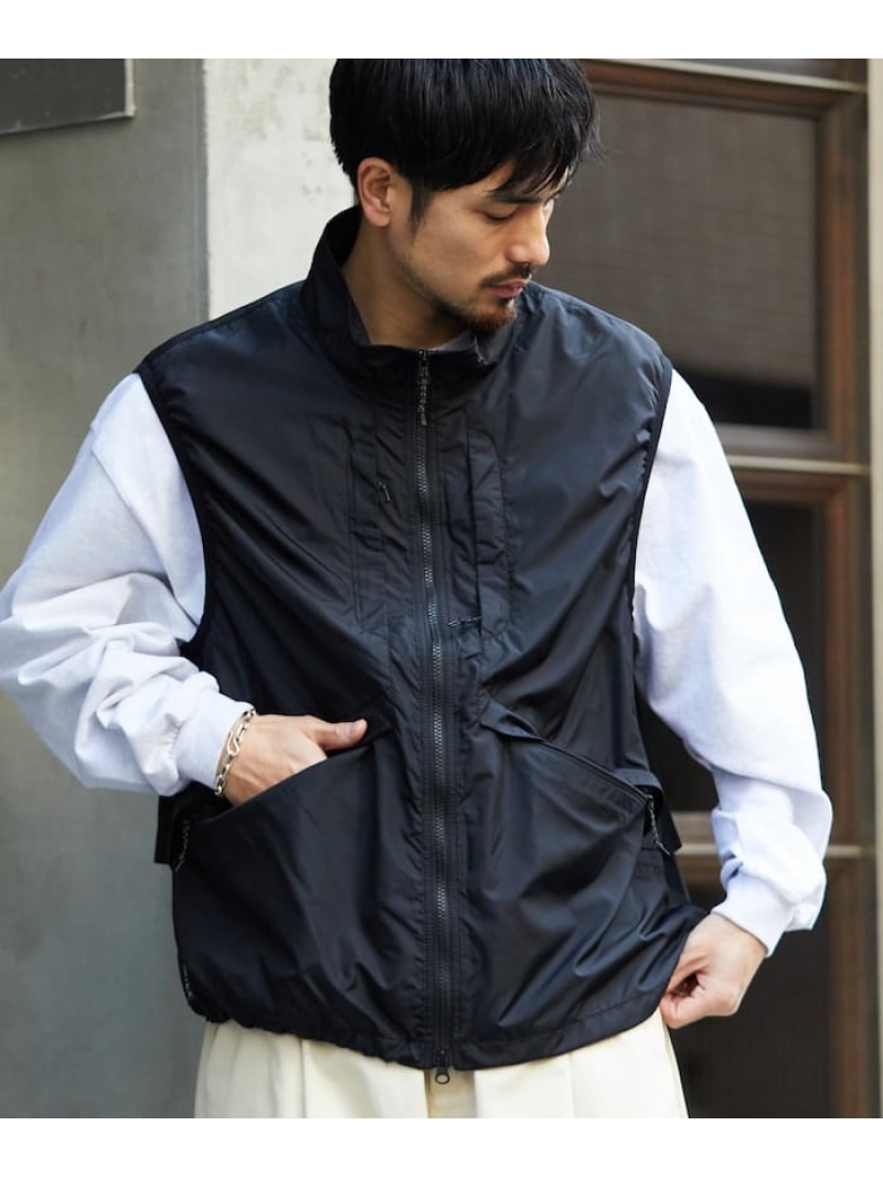 【SALE／35 OFF】FREAK 039 S STORE PERTEX ADVENTURE VEST フリークスストア ジャケット アウター ダウンジャケット ダウンベスト ブラック ブルー【RBA_E】【送料無料】