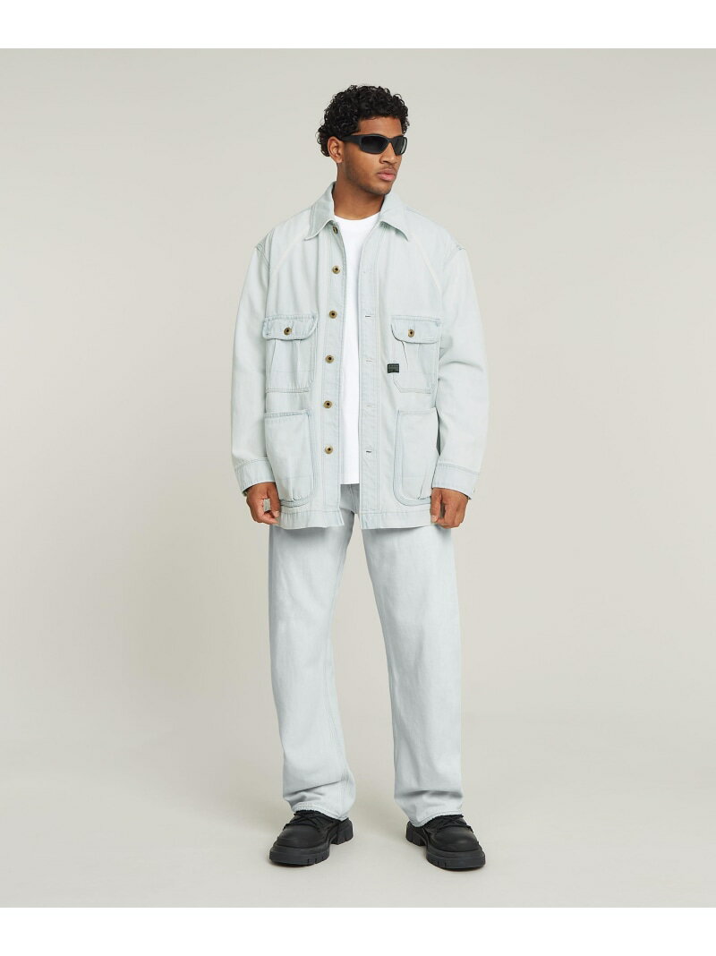 【SALE／40%OFF】G-Star RAW 【公式ショップ】BEND 3D LOOSE JEANS/立体裁断ワイドテーパードジーンズ/L30 ジースターロゥ パンツ ジーンズ・デニムパンツ ブルー【RBA_E】【送料無料】