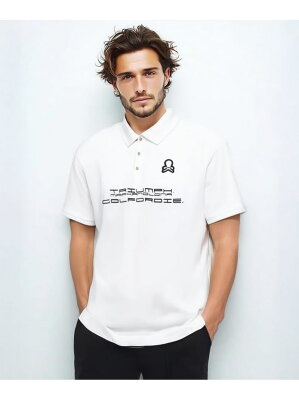 MARK & LONA Conquest Prism Flex Polo | MEN マークアンドロナ トップス ポロシャツ ブラック ホワイト【送料無料】
