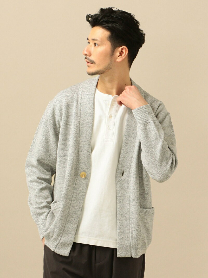 【SALE／60%OFF】SHIPS SC:SOLOTEX(R)ジャージー1Bカーディガン シップス ニット カーディガン グレー グリーン ネイビー【RBA_E】【送料無料】のサムネイル