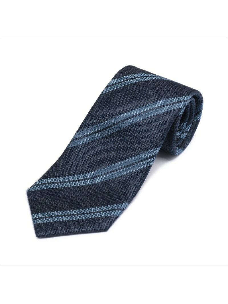 BRICK HOUSE by Tokyo Shirts ネクタイ 絹100% ビジネス フォーマル BM15J200GCAJ3SA-19-930 トーキョーシャツ スーツ・フォーマル ネクタイ・蝶ネクタイ ネイビー【送料無料】
