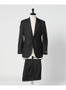 UNITED ARROWS <SOVEREIGN>ブラック サージ シングル3ボタン スーツ REGULAR MODEL ユナイテッドアローズ スーツ・フォーマ...