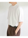 【SALE/70%OFF】SENSE OF PLACE スムースシルケットTシャツ(5分袖) センス オブ プレイス トップス カットソー・Tシャツ ブラック ...