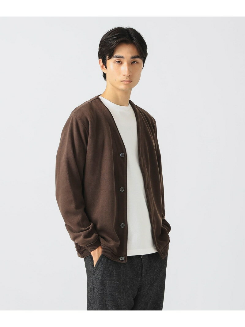 【SALE／40%OFF】BEAMS HEART MEN サカリバ カーディガン (Tシャツ セット) ビームス ハート トップス スウェット・トレーナー ブラウン ブラック【RBA_E】【送料無料】