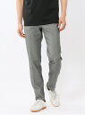 【SALE/10%OFF】m.f.editorial クロスストレッチ スリムフィット ノータックスラックス バーズアイグレー(セットアップ可能) タカキュー ...
