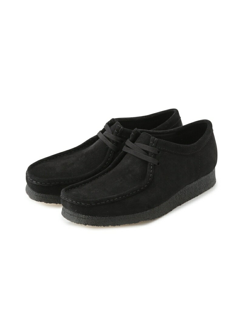 JUNRed CLARKS / クラークス Wallabee ワラビー ジュンレッド シューズ・靴 モカシン・デッキシューズ ブラック ベージュ【送料無料】