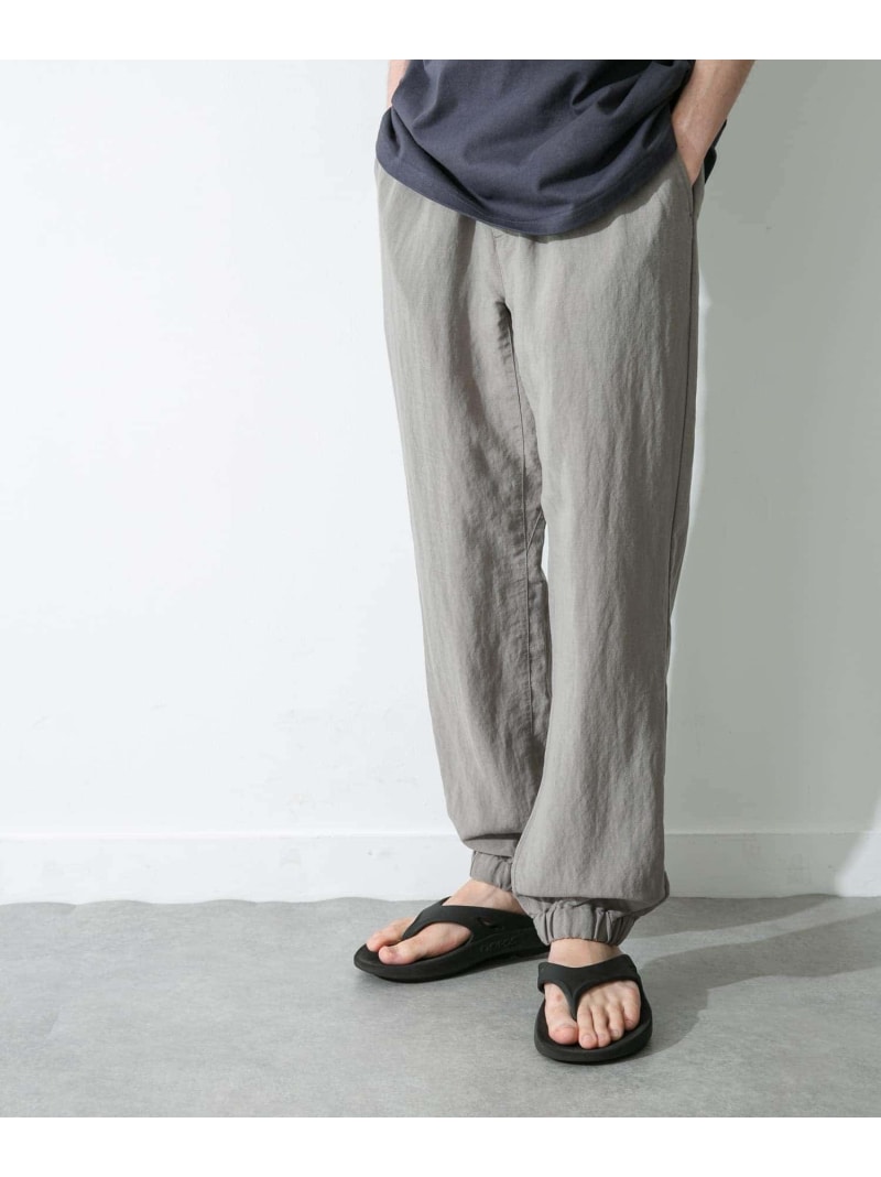 【SALE/40%OFF】Sonny Label 『接触冷感』テンセルリネンイージージョガーパンツ サニーレーベル パンツ その他のパンツ ベージュ グレー ネイビー【RBA_E】【送料無料】