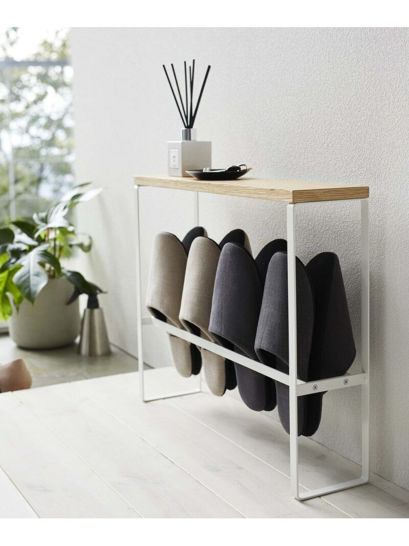 BIRTHDAY BAR 【tower タワー】天板付きスリッパラック バースデイバー インテリア・生活雑貨 収納用品・棚・ラック ブラック ホワイト【送料無料】