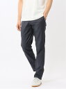 【SALE/10%OFF】m.f.editorial クロスストレッチ スリムフィット ノータックスラックス デニム調紺(セットアップ可能) タカキュー スーツ...