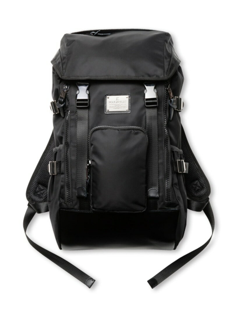 マキャベリック リュック メンズ MAKAVELIC SUPERIORITY TIMoN BACKPACK / バックパック / リュックサック マキャベリック バッグ リュック・バックパック ブラック【送料無料】