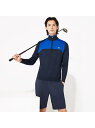 LACOSTE ハーフジップゴルフニットプルオーバー ラコステ ニット 長袖ニット【送料無料】