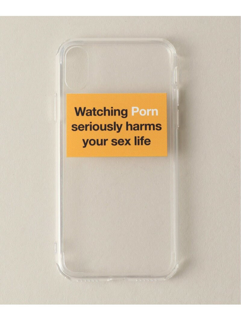 【SALE/50%OFF】JOURNAL STANDARD URBAN SOPHSTICATION FUCK PORN IPHONE CASE ジャーナル スタンダード ファッション雑貨 その他のファッション雑貨【RBA_E】