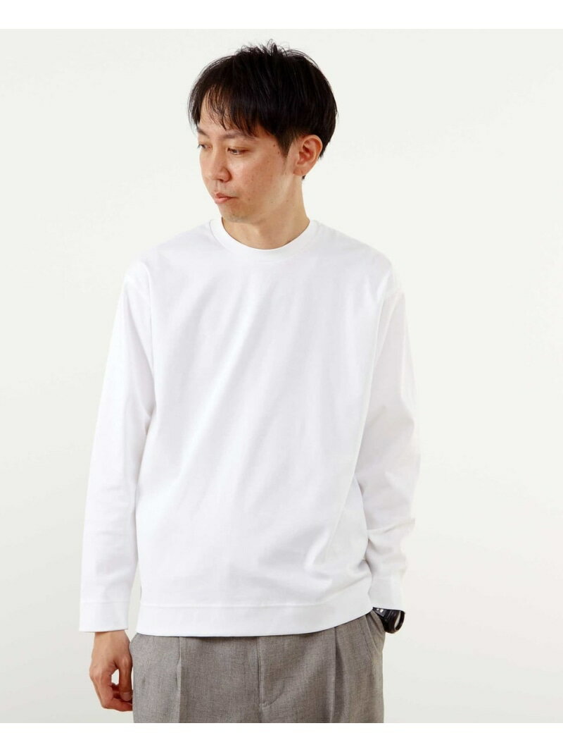 MEN'S MELROSE }[ZCYhX[XN[lbNOX[uTVc Y[Y gbvX Jbg\[ETVc zCg u[ O[yz