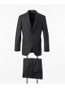 J.PRESS 【JAPAN CRAFT CLOTH】シャドーヘリンボーン スーツ/総裏 ジェイプレス スーツ・フォーマル セットアップスーツ ネイビー【送料無...