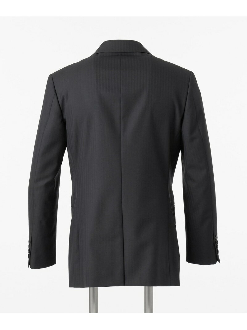 J.PRESS 【JAPAN CRAFT CLOTH】シャドーヘリンボーン スーツ/総裏 ジェイプレス スーツ・フォーマル セットアップスーツ ネイビー【送料無料】