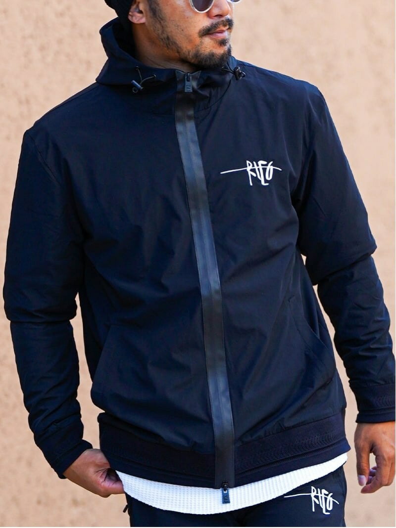 Retro Engine Retro Engine/(M)RTEG/OP Nylon ZIP PK アダムスジャグラー トップス パーカー・フーディ..