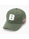 BRIEFING GOLF MEN'S TWILL INITIAL CAP ブリーフィング スポーツ・アウトドア用品 ゴルフグッズ グレー【送料無料】