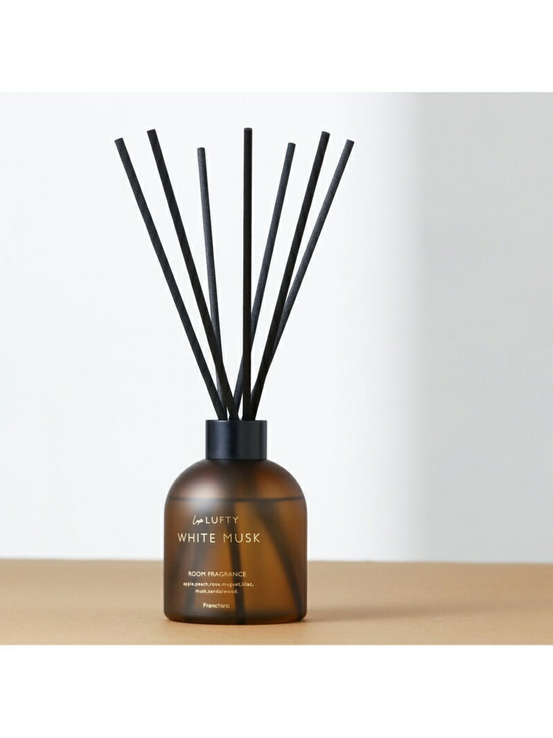 【SALE／30%OFF】Francfranc リュクス ルフティー ルームフレグランス(消臭・除菌・ウィルス抑制) フランフラン インテリア・生活雑貨 ディフューザー・お香・アロマオイル・キャンドル ブラック【RBA_E】のサムネイル