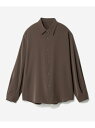 HARE TOROMIシャツLS ハレ トップス シャツ・ブラウス ホワイト ブラック グレー パープル ピンク ブルー ブラウン グリーン オレンジ【送料無料】(4)