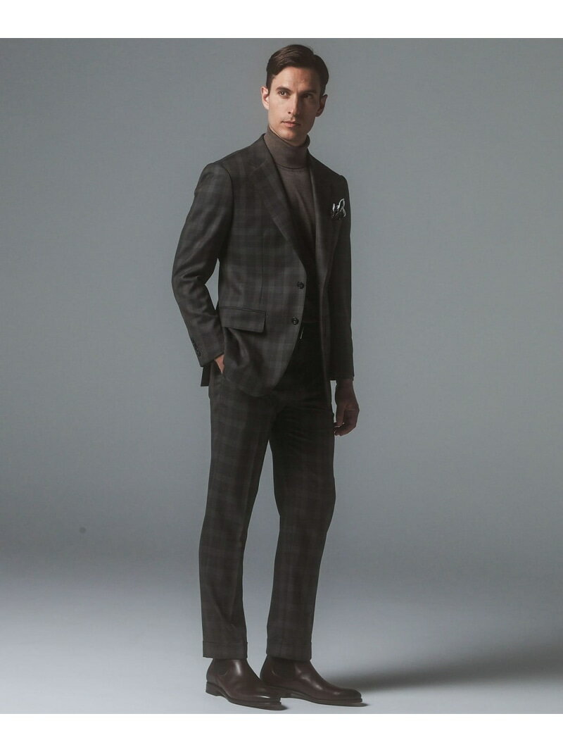 【SALE/20%OFF】GOTAIRIKU 【CANONICO/カノニコ】 リベンジ 150's 通年スーツ(ブラウン×チェック) ゴタイリク スーツ・フォー...