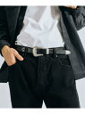 【SALE/10%OFF】SHIPS MEN 【WEB限定】SHIPS: ワンサイズフィット レザー ウエスタン ベルト シップス ファッション雑貨 ベルト ブ...