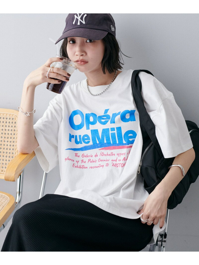 Discoat 【ユニセックス】ヴィンテージグラフィックTシャツ ディスコート トップス カットソー・Tシャツ グレー ベージュ ホワイト【送料無料】