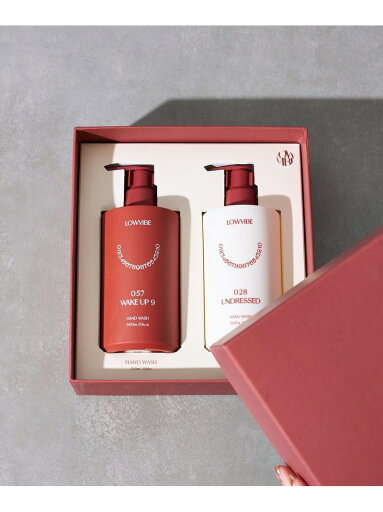 BIRTHDAY BAR 【LOWVIBE ロウバイブ】HAND WASH DUO SET バースデイバー ボディケア・オーラルケア ハンドケア レッド【送料無料】 BIRTHDAY BAR 【LOWVIBE ロウバイブ】HAND WASH DUO SET バースデイバー ボディケア・オーラルケア ハンドケア レッド【送料無料】