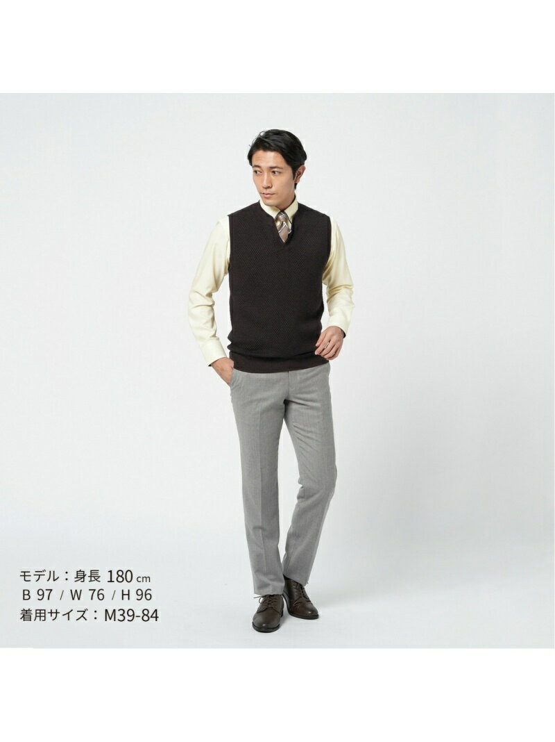 BRICK HOUSE by Tokyo Shirts (M)【SUPIMA】形態安定 マイターボタンダウン 綿100% 長袖ビジネスワイシャツ トーキョーシャツ シャツ/ブラウス ワイシャツ イエロー【送料無料】