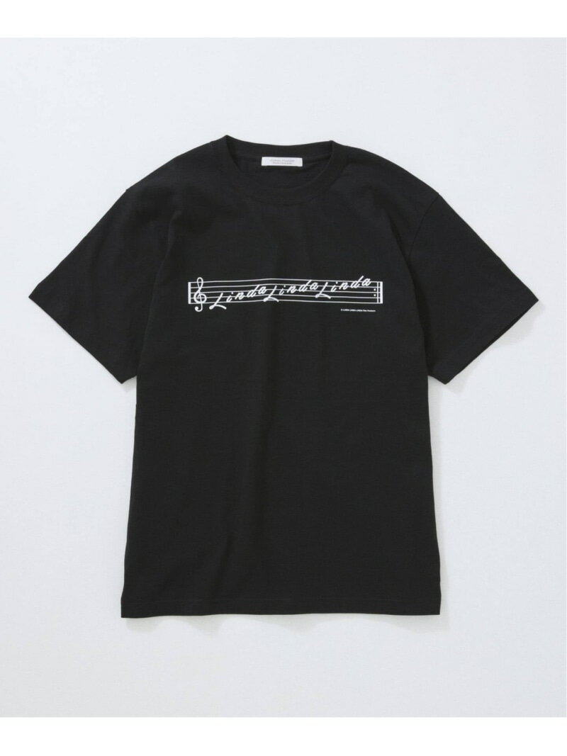 JOURNAL STANDARD 映画『リンダ リンダ リンダ 4K』プリントTシャツ ジャーナル スタンダード トップス カットソー・Tシャツ ホワイト グレー ブラック【送料無料】のサムネイル