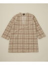 【SALE/70%OFF】NANO universe PENDLETON/別注 Switching V neck Cardigan ナノユニバース トップス ニ...