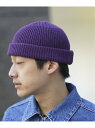 【SALE/30%OFF】JOINT WORKS RACAL / ラカル SK8 Roll Knit Cap ジョイントワークス 帽子 ニット帽・ビーニー ブラ...