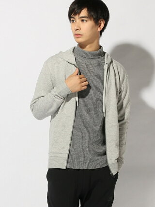 【SALE/40%OFF】Calvin Klein Underwear (M) カルバン クライン MONOGRAM フルジップ スウェット パーカー カルバン・クライン カットソー パーカー ブラック グレー【RBA_E】【送料無料】