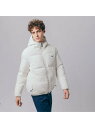 【SALE／20%OFF】LACOSTE ピケダウンジャケット ラコステ ジャケット・アウター ダウンジャケット・ダウンベスト ホワイト ブラック ネイビー グレー ブラウン【RBA_E】【送料無料】