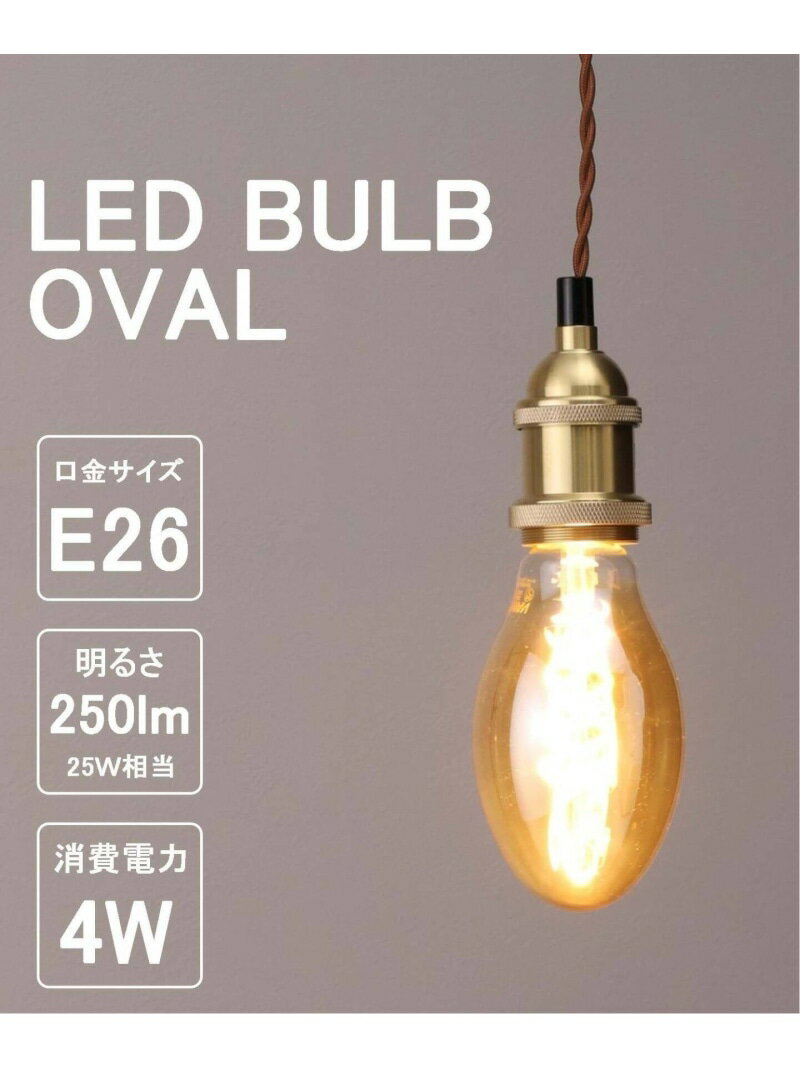 JOURNAL STANDARD FURNITURE LED SWAN BULB VF OVAL LED電球 ジャーナルスタンダードファニチャー インテリア・生活雑貨 ライト・照明器具【送料無料】