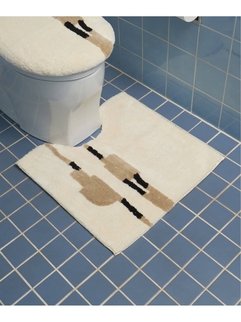 JOURNAL STANDARD FURNITURE DIJON TOILET MAT ディジョン トイレマット ジャーナルスタンダードファニチャー インテリア・生活雑貨 ランドリー・洗濯用品 ブラウン【送料無料】