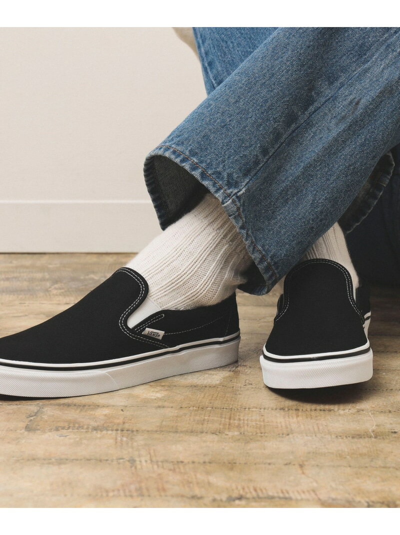 B:MING by BEAMS VANS / SLIP ON ビーミング ライフストア バイ ビームス シューズ 靴 スニーカー ブラック【送料無料】