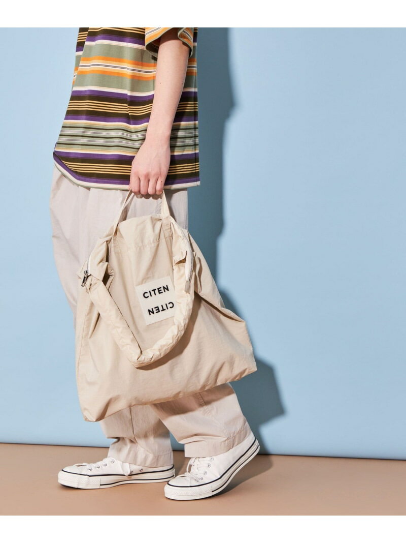 CITEN ＜CITEN＞ZIPツキ 2WAY トートバッグ シテン バッグ トートバッグ シルバー オレンジ ブラック ブルー ホワイトのサムネイル