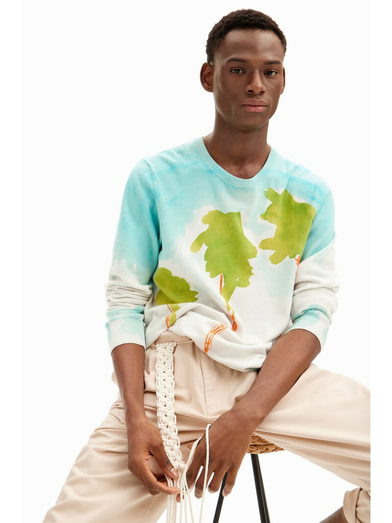 【SALE/30%OFF】Desigual AIKE ロングスリーブプルオーバー デシグアル トップス ニット【RBA_E】【送料無料】