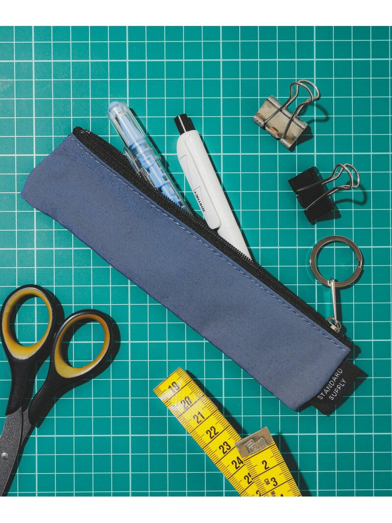 bPr BEAMS 【別注】STANDARD SUPPLY / ペン ポーチ ビームス メン 財布・ポーチ・ケース ポーチ ブラック ブルー ピンク オレンジ