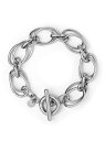 LHME 【LHME】Momentダブルチェーンブレスレット/サージカルステンレス ライオンハート アクセサリー・腕時計 ブレスレット・バングル シルバー【送料無料】