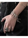 【SALE/10%OFF】NOWLE NOWLE/(M)【NOWLE】スパイキー ホーン チェーン ブレスレット チェルカ アクセサリー・腕時計 ブレスレット・...