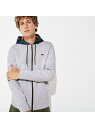 LACOSTE 迷彩フード切り替えジップアップパーカ ラコステ カットソー パーカー【送料無料】