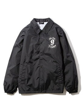 【SALE／15%OFF】NineMicrophones NineMicrophones/(M)COACH JKT-9MC CREW- サブサエティ コート/ジャケット ハーフコート ブラック【RBA_E】【送料無料】